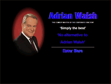 Tablet Screenshot of adrianwalsh.net